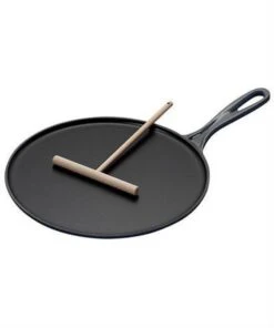 Le Creuset Le Creuster Gietijzeren Pannenkoekpan - Mat Zwart - 27cm 14 Le Creuset Le Creuster Gietijzeren Pannenkoekpan - Mat Zwart - 27cm -Kookgerei Korting Winkel 1000x1200 1
