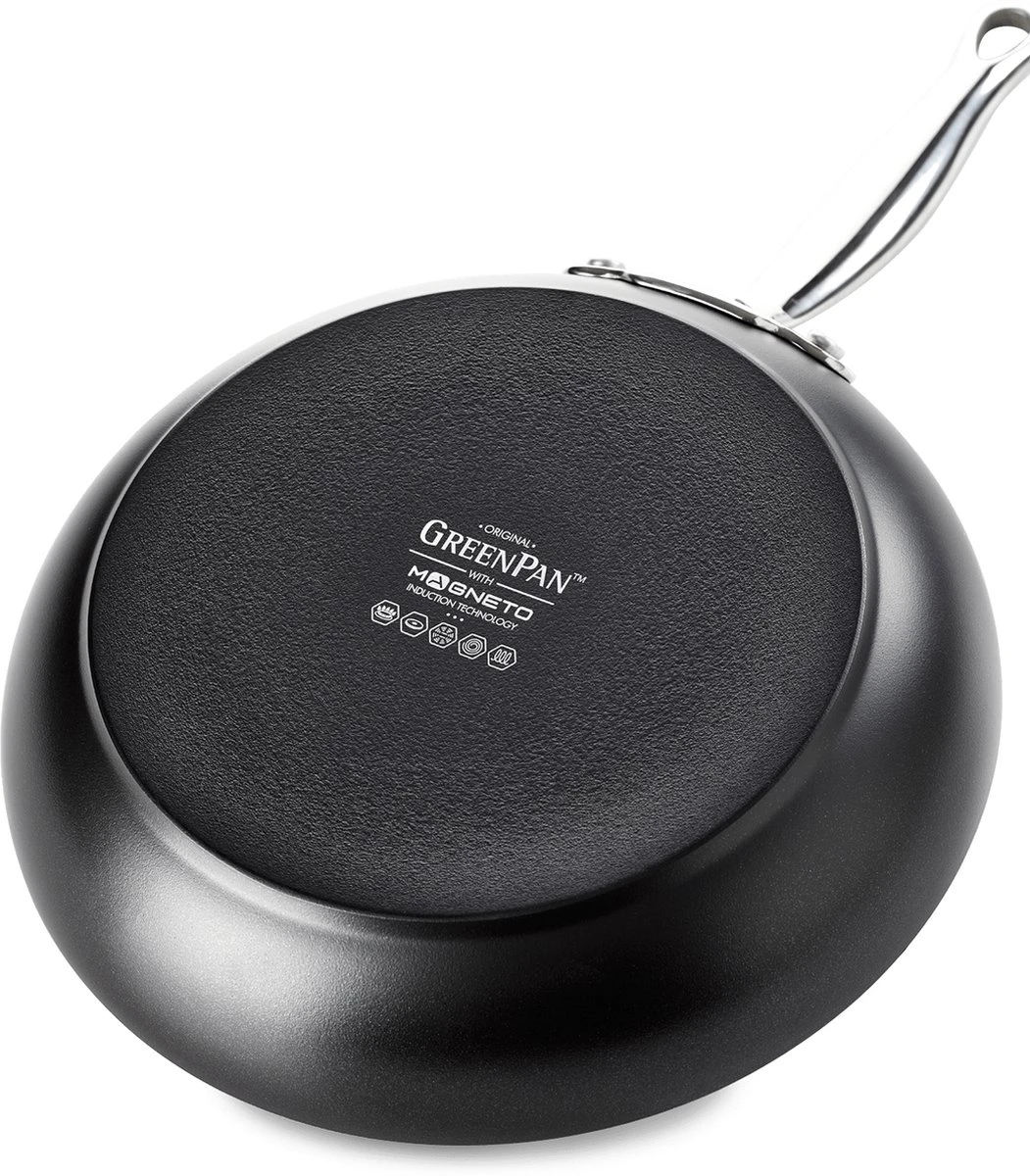 GreenPan Barcelona Infinity Pro Koekenpan 32cm - Zwart - Inductie - PFAS-vrij 21 GreenPan Barcelona Infinity Pro Koekenpan 32cm - Zwart - Inductie - PFAS-vrij - Afbeelding 19