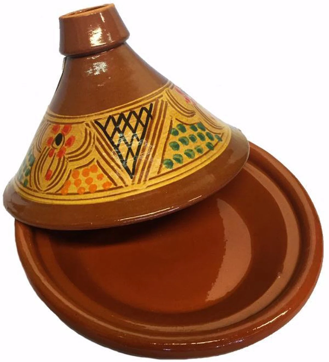 Marokkaanse Familie Tajine - Ø 33 Cm 5 Marokkaanse Familie Tajine - Ø 33 Cm - Afbeelding 3