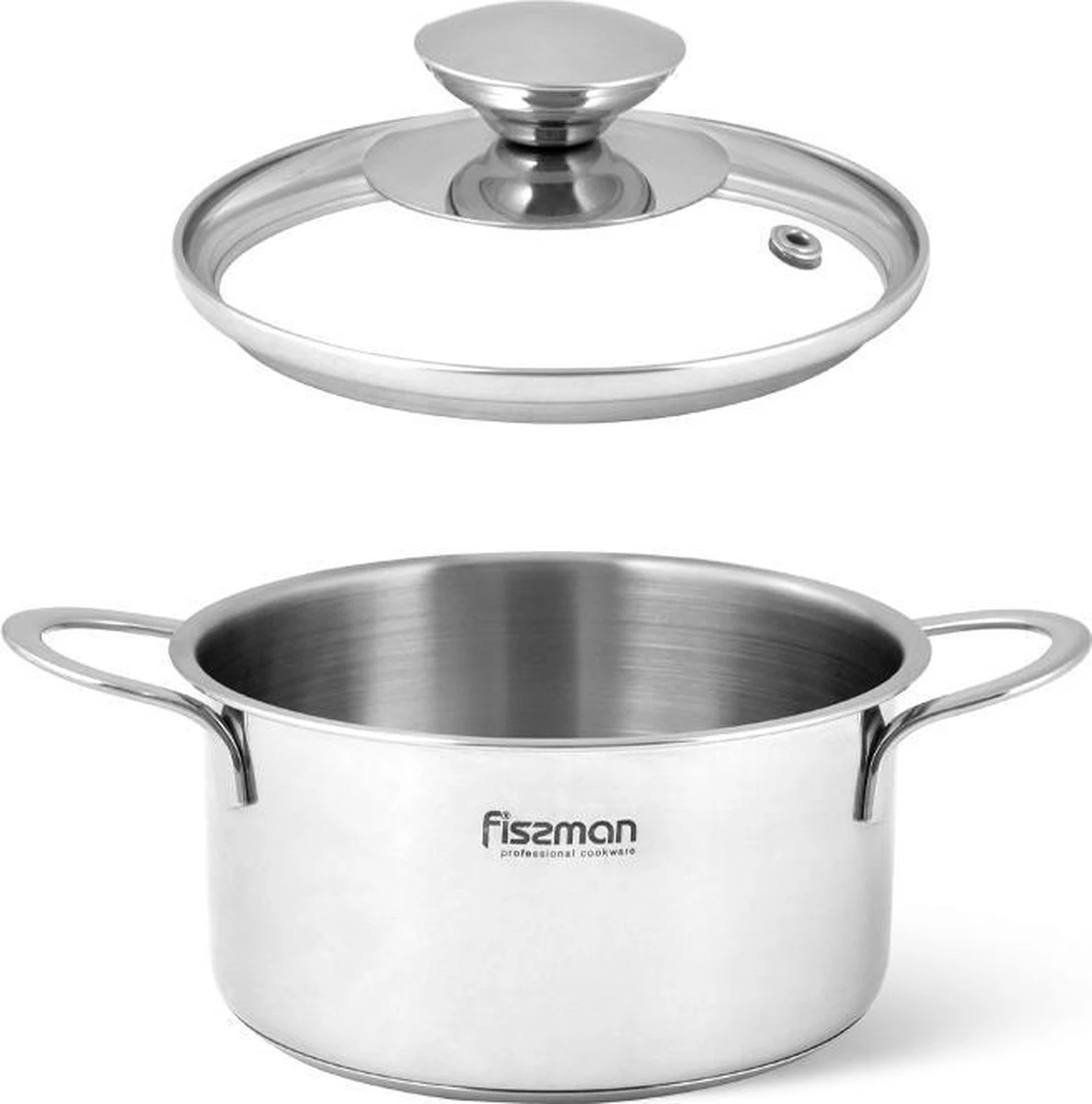 Fissman Bambino Kookpot Met Deksel - Ø 14cm 6 Fissman Bambino Kookpot Met Deksel - Ø 14cm - Afbeelding 4