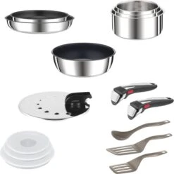 Tefal Ingenio Preference - Pannenset - 15-delig 6 Tefal Ingenio Preference - Pannenset - 15-delig -Kookgerei Korting Winkel 1193x1200 4