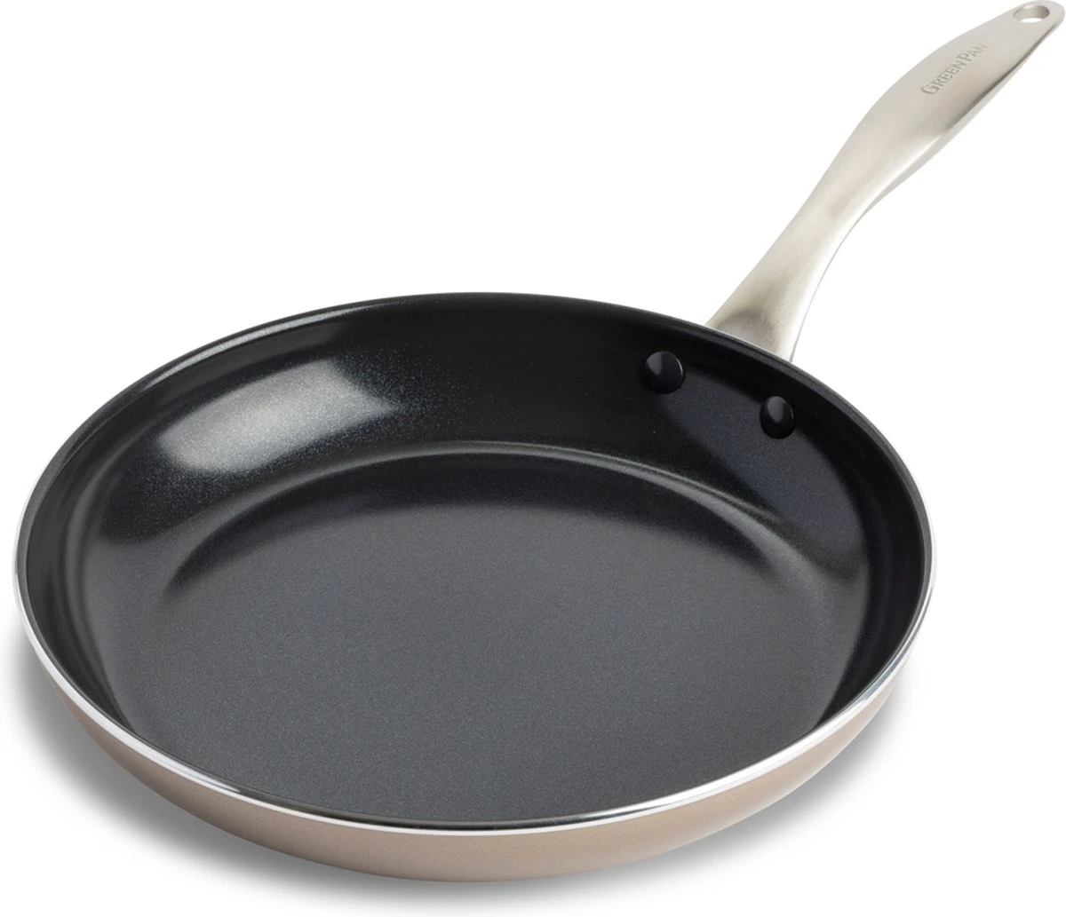 GreenPan Koekenpan - Royal Bronze - ø 20 Cm - Keramische Anti-aanbaklaag 3 GreenPan Koekenpan - Royal Bronze - ø 20 Cm - Keramische Anti-aanbaklaag