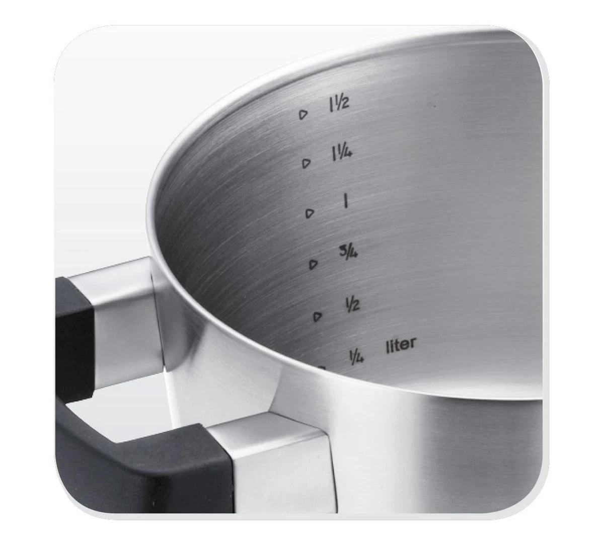 BK Conical Cool Pannenset - 5-delig - RVS - Geschikt Voor Alle Warmtebronnen 15 BK Conical Cool Pannenset - 5-delig - RVS - Geschikt Voor Alle Warmtebronnen - Afbeelding 13