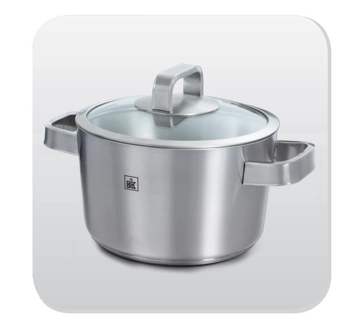 BK Conical Glas Pannenset - 4-delig - Glazen Deksels 15 BK Conical Glas Pannenset - 4-delig - Glazen Deksels - Afbeelding 13