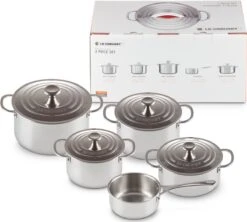 LE CREUSET - RVS Plus - Pannenset 5-delig 6 LE CREUSET - RVS Plus - Pannenset 5-delig -Kookgerei Korting Winkel 1200x1080 1