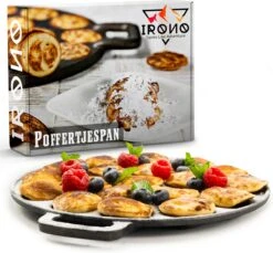 IRONO Poffertjespan Set - Incl. Doseerfles, Kwast En Vork - Poffertjespan Inductie En Electrisch - Poffertjesmaker 19 Poffertjes - Poffertjes Maken - Spuitfles - Cadeau Voor Mannen En Vrouwen 15 IRONO Poffertjespan Set - Incl. Doseerfles, Kwast En Vork - Poffertjespan Inductie En Electrisch - Poffertjesmaker 19 Poffertjes - Poffertjes Maken - Spuitfles - Cadeau Voor Mannen En Vrouwen -Kookgerei Korting Winkel 1200x1113 3