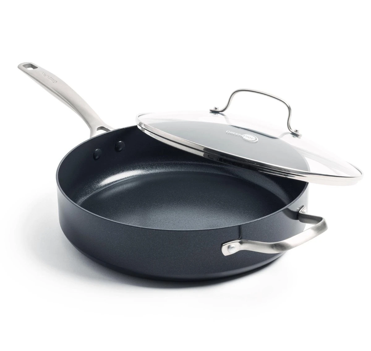 GreenPan Copenhagen Stoofpan Met Deksel En Extra Handvat 28cm/4.3L 20 GreenPan Copenhagen Stoofpan Met Deksel En Extra Handvat 28cm/4.3L - Afbeelding 18