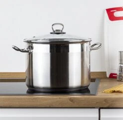 Haushalt Soeppan Met Glazen Deksel - 10 Liter- RVS 19 Haushalt Soeppan Met Glazen Deksel - 10 Liter- RVS -Kookgerei Korting Winkel 1200x1165 4