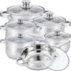 Herzberg Pannenset – 12-Delig – Voor Inductie En Gas – Vaatwasser Bestendig – RVS Met Glazen Deksels 2 Herzberg Pannenset – 12-Delig – Voor Inductie En Gas – Vaatwasser Bestendig – RVS Met Glazen Deksels -Kookgerei Korting Winkel 1200x1169