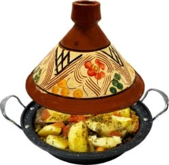 Tajine Aardewerk En Gegoten Aluminium Inductie| Handvaten| Geschikt Voor 4-8 Personen - Alle Warmtebronnen| Ø 30cm 13 Tajine Aardewerk En Gegoten Aluminium Inductie| Handvaten| Geschikt Voor 4-8 Personen - Alle Warmtebronnen| Ø 30cm -Kookgerei Korting Winkel 1200x1172