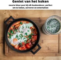 Spesely® Gietijzeren Pan Met Handvaten - Koekenpan - Hapjespan - Diameter 20cm - Gietijzeren Pan Bbq 11 Spesely® Gietijzeren Pan Met Handvaten - Koekenpan - Hapjespan - Diameter 20cm - Gietijzeren Pan Bbq -Kookgerei Korting Winkel 1200x1187 2