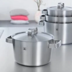 BK Conical+ Kookpannenset - 5-delig - RVS - Inductie 25 BK Conical+ Kookpannenset - 5-delig - RVS - Inductie -Kookgerei Korting Winkel 1200x1189