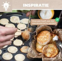 Poffertjespan - Geschikt Voor Alle Fornuizen - Poffertjesmaker - Poffertjespan Inductie - Poffertjespan Electrisch -Kookgerei Korting Winkel 1200x1197 10