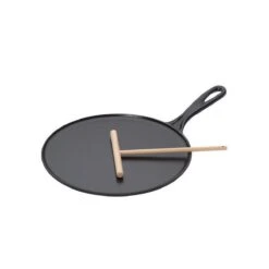 Le Creuset Le Creuster Gietijzeren Pannenkoekpan - Mat Zwart - 27cm 10 Le Creuset Le Creuster Gietijzeren Pannenkoekpan - Mat Zwart - 27cm -Kookgerei Korting Winkel 1200x1200 1025