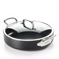 GreenPan Barcelona Infinity Pro Hapjespan Met Deksel 30cm - Zwart - Inductie - PFAS-vrij 27 GreenPan Barcelona Infinity Pro Hapjespan Met Deksel 30cm - Zwart - Inductie - PFAS-vrij -Kookgerei Korting Winkel 1200x1200 1054