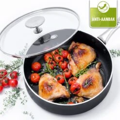 GreenPan Brussels Hapjespan Met Deksel - Ø24 Cm - Keramisch - Inductie -Kookgerei Korting Winkel 1200x1200 1102