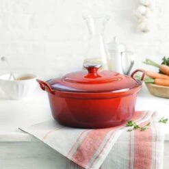Le Creuset Braadpan Faitout Tradition Kersenrood - ø 24 Cm / 3 Liter 13 Le Creuset Braadpan Faitout Tradition Kersenrood - ø 24 Cm / 3 Liter -Kookgerei Korting Winkel 1200x1200 1203