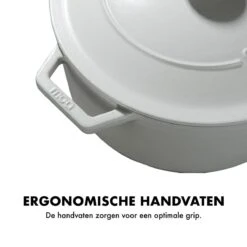 MOA Gietijzeren Braadpan - Inhoud 5,7 Liter - 26CM - Rond - Alle Warmtebronnen - Ook Voor Inductie - Gewicht 5,8 Kg - Wit - C26W 11 MOA Gietijzeren Braadpan - Inhoud 5,7 Liter - 26CM - Rond - Alle Warmtebronnen - Ook Voor Inductie - Gewicht 5,8 Kg - Wit - C26W -Kookgerei Korting Winkel 1200x1200 1236