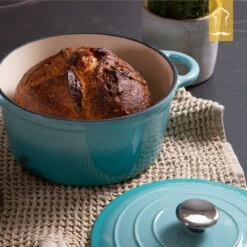 Chefarone Gietijzeren Pan - Braadpan Inclusief Deksel - Geschikt Voor Alle Warmtebronnen - Geëmailleerd Blauw 17 Chefarone Gietijzeren Pan - Braadpan Inclusief Deksel - Geschikt Voor Alle Warmtebronnen - Geëmailleerd Blauw -Kookgerei Korting Winkel 1200x1200 1332