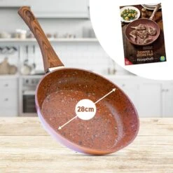 Livington Copper & Stone Pan - 24cm Koekenpan- Anti-aanbaklaag En Krasbestendig - Graniet Look - Binnenste Steenlaag Voor Perfecte Warmteverdeling - Geschikt Voor Ceran, Gas, Elektrisch, Inductie 21 Livington Copper & Stone Pan - 24cm Koekenpan- Anti-aanbaklaag En Krasbestendig - Graniet Look - Binnenste Steenlaag Voor Perfecte Warmteverdeling - Geschikt Voor Ceran, Gas, Elektrisch, Inductie -Kookgerei Korting Winkel 1200x1200 1380