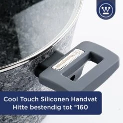 Westinghouse Kookpan/Braadpan Inductie - Ø 28 Cm - Grijs Graniet - Met Deksel - PFOA Vrij 13 Westinghouse Kookpan/Braadpan Inductie - Ø 28 Cm - Grijs Graniet - Met Deksel - PFOA Vrij -Kookgerei Korting Winkel 1200x1200 145
