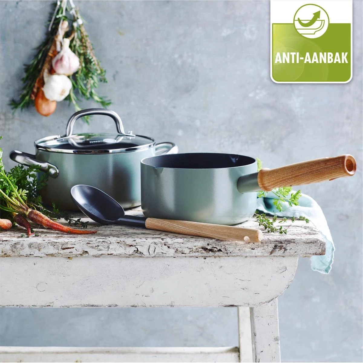 GreenPan Mayflower Steelpan - Ø 16 Cm - Keramisch - Inductie 19 GreenPan Mayflower Steelpan - Ø 16 Cm - Keramisch - Inductie - Afbeelding 17