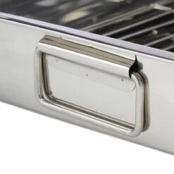 Relaxdays Braadslede Met Rooster - Edelstaal - Ovenschaal - Braadpan - Braadslee - Zilver - L -Kookgerei Korting Winkel 1200x1200 1565