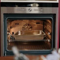 YUGN Braadslede Ovenschaal Braadslee Oven - Braadslede Met Rooster Voor Ovengerechten - Roestvrijstaal En 40x30x7CM - Cadeau Tip -Kookgerei Korting Winkel 1200x1200 1579