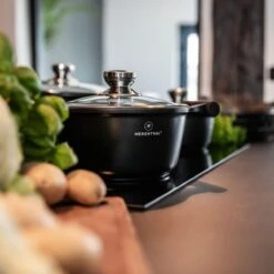 Herenthal Inductie Pannenset - Luxe 10-delige Koekenpanset - Voor Alle Warmtebronnen - Met Glazen Deksels En Koudgrepen - Zwart 18 Herenthal Inductie Pannenset - Luxe 10-delige Koekenpanset - Voor Alle Warmtebronnen - Met Glazen Deksels En Koudgrepen - Zwart -Kookgerei Korting Winkel 1200x1200 191