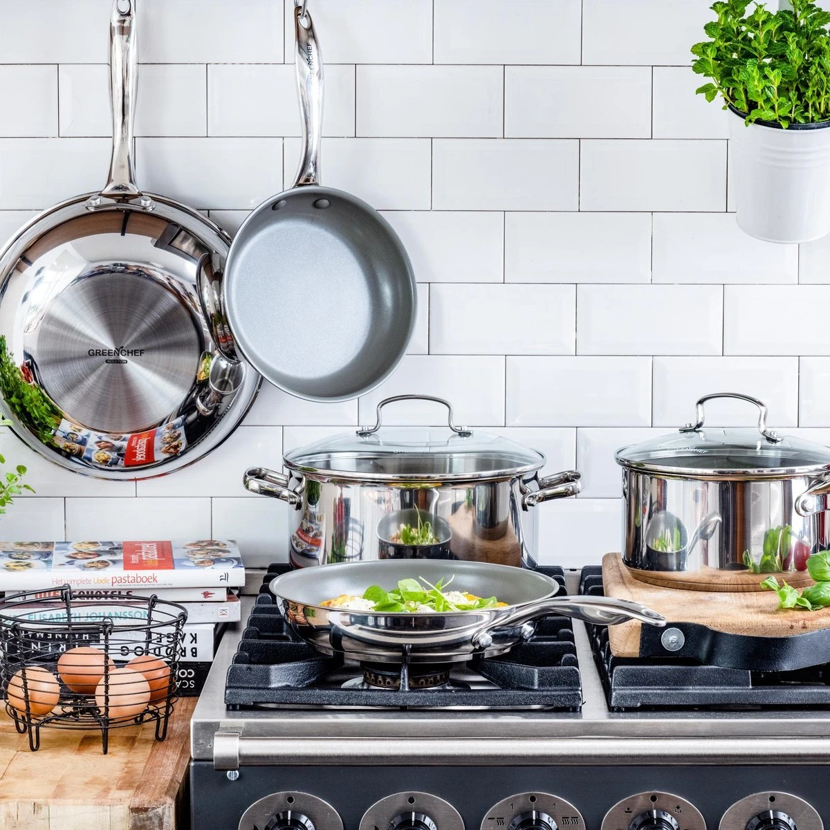 GreenChef Profile Plus Kookpan - 20cm - Inductie 4 GreenChef Profile Plus Kookpan - 20cm - Inductie - Afbeelding 2