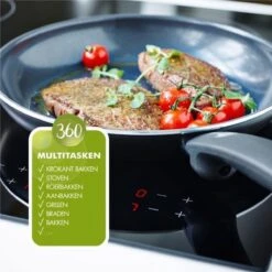 GreenPan Cambridge Koekenpan 26cm - Zwart - Inductie - PFAS-vrij 36 GreenPan Cambridge Koekenpan 26cm - Zwart - Inductie - PFAS-vrij -Kookgerei Korting Winkel 1200x1200 253
