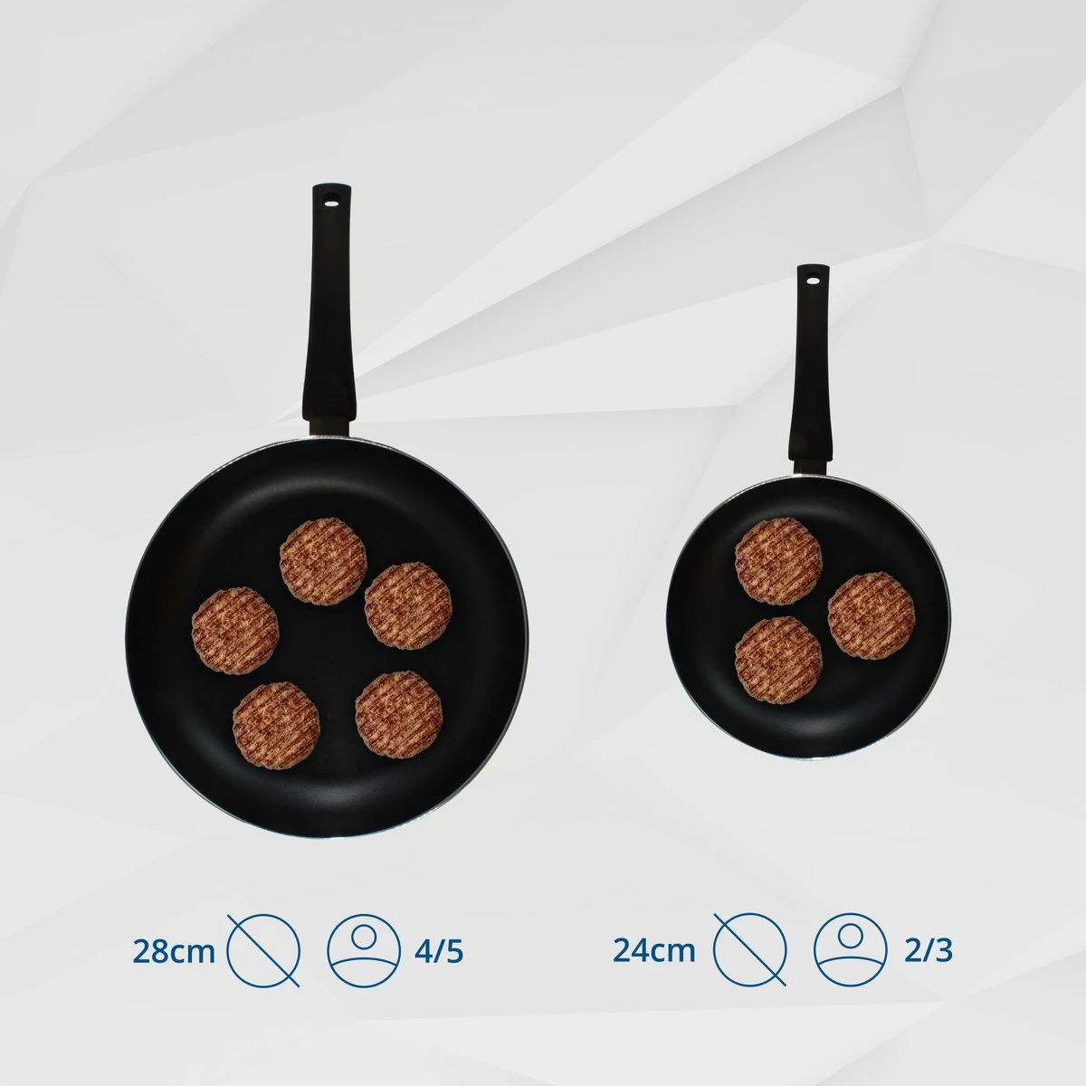 Miller Koekenpan Inductie 28cm - Alle Warmtebronnen - Anti Aanbaklaag 10 Miller Koekenpan Inductie 28cm - Alle Warmtebronnen - Anti Aanbaklaag - Afbeelding 8