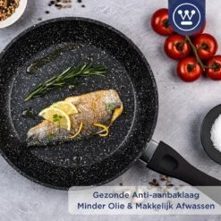 Westinghouse Koekenpan - Ø 30 Cm - Zwart Marmer - Geschikt Voor Alle Warmtebronnen Inclusief Inductie 15 Westinghouse Koekenpan - Ø 30 Cm - Zwart Marmer - Geschikt Voor Alle Warmtebronnen Inclusief Inductie -Kookgerei Korting Winkel 1200x1200 308