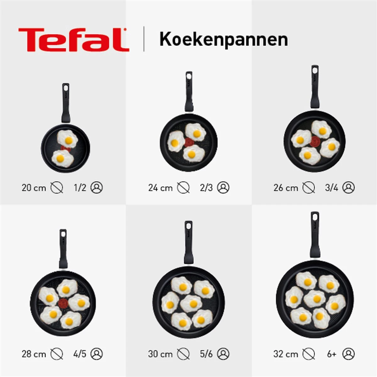 Tefal Easy Chef Koekenpan - Ø 28 Cm 5 Tefal Easy Chef Koekenpan - Ø 28 Cm - Afbeelding 3