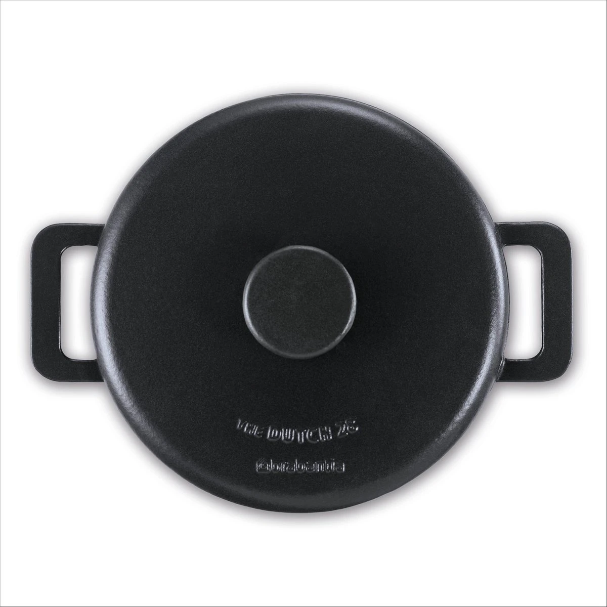 BRABANTIA THE DUTCH Gietijzeren Braadpan - Ø 28cm - MAT Zwart - Inductie 4 BRABANTIA THE DUTCH Gietijzeren Braadpan - Ø 28cm - MAT Zwart - Inductie - Afbeelding 2