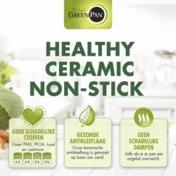 GreenPan Brussels Keramische Koekenpan - Ø30 Cm - PFAS-vrij 14 GreenPan Brussels Keramische Koekenpan - Ø30 Cm - PFAS-vrij -Kookgerei Korting Winkel 1200x1200 336