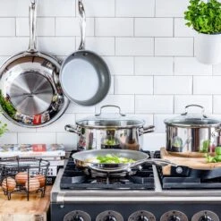 GreenChef Profile Plus Koekenpan 28cm - Zilverkleurig - Inductie - PFAS-vrij 11 GreenChef Profile Plus Koekenpan 28cm - Zilverkleurig - Inductie - PFAS-vrij -Kookgerei Korting Winkel 1200x1200 387