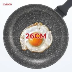 Flonal Pietra Lavica - Koekenpan - Ø 26cm - 100% PFOA Vrij - Aluminium - Ergonomische Handgreep - Geschikt Voor Alle Warmtebronnen 23 Flonal Pietra Lavica - Koekenpan - Ø 26cm - 100% PFOA Vrij - Aluminium - Ergonomische Handgreep - Geschikt Voor Alle Warmtebronnen -Kookgerei Korting Winkel 1200x1200 423