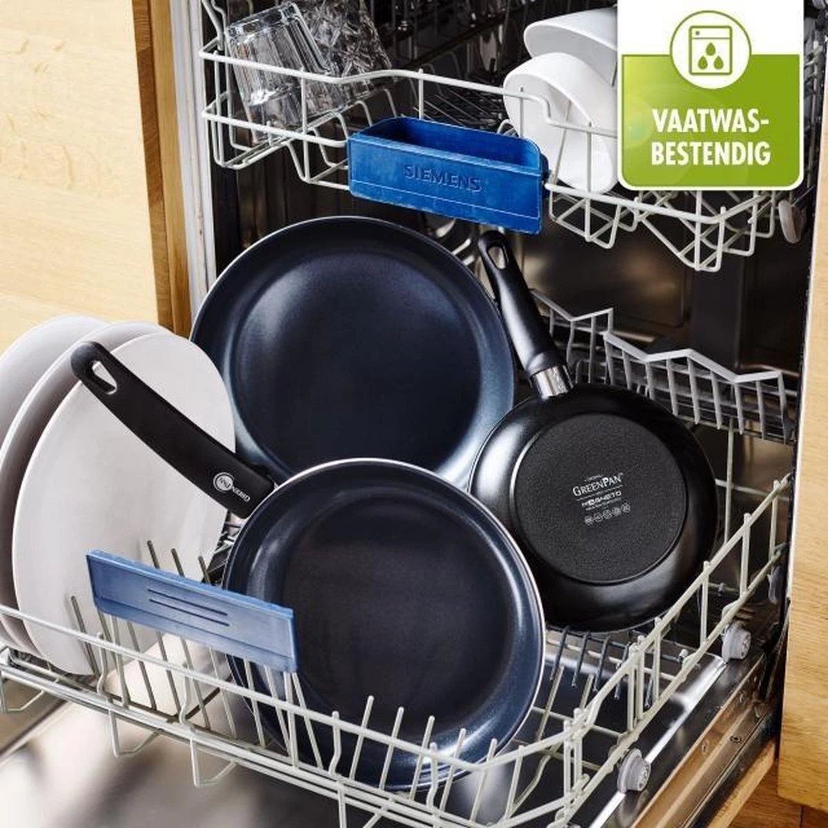 GreenPan Cambridge Koekenpan 30cm - Zwart - Inductie - PFAS-vrij 13 GreenPan Cambridge Koekenpan 30cm - Zwart - Inductie - PFAS-vrij - Afbeelding 11