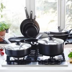 GreenPan Cambridge Koekenpannenset Ø 20cm + Ø 28cm - Zwart - Inductie - PFAS-vrij 37 GreenPan Cambridge Koekenpannenset Ø 20cm + Ø 28cm - Zwart - Inductie - PFAS-vrij -Kookgerei Korting Winkel 1200x1200 477