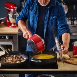 KitchenAid Hard Geanodiseerd Aluminium Koekenpannenset ø20+24+28cm - Zwart - Inductie -Kookgerei Korting Winkel 1200x1200 535