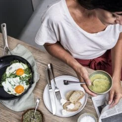 KitchenAid Hard Geanodiseerd Aluminium Koekenpannenset ø20+24+28cm - Zwart - Inductie -Kookgerei Korting Winkel 1200x1200 537