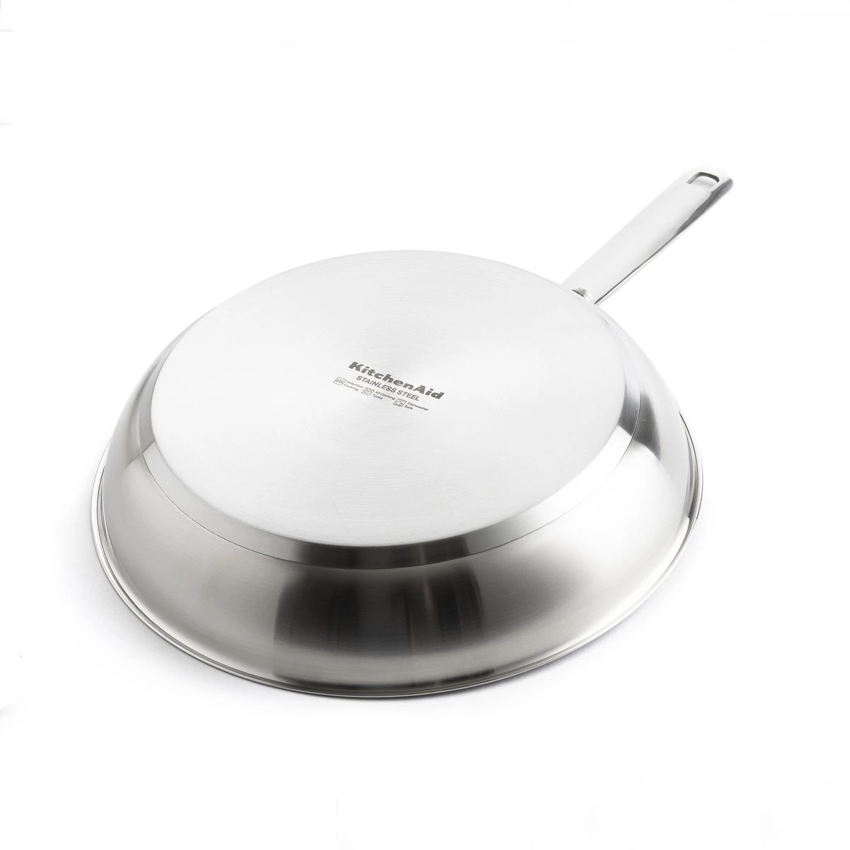 KitchenAid Stainless Steel Koekenpannenset 3-delig ø20+24+28cm - RVS - Inductie 6 KitchenAid Stainless Steel Koekenpannenset 3-delig ø20+24+28cm - RVS - Inductie - Afbeelding 4