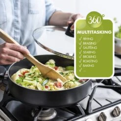 GreenPan Memphis Pannenset - 20-delig - Zwart - Inductie - PFAS-vrij 13 GreenPan Memphis Pannenset - 20-delig - Zwart - Inductie - PFAS-vrij -Kookgerei Korting Winkel 1200x1200 58