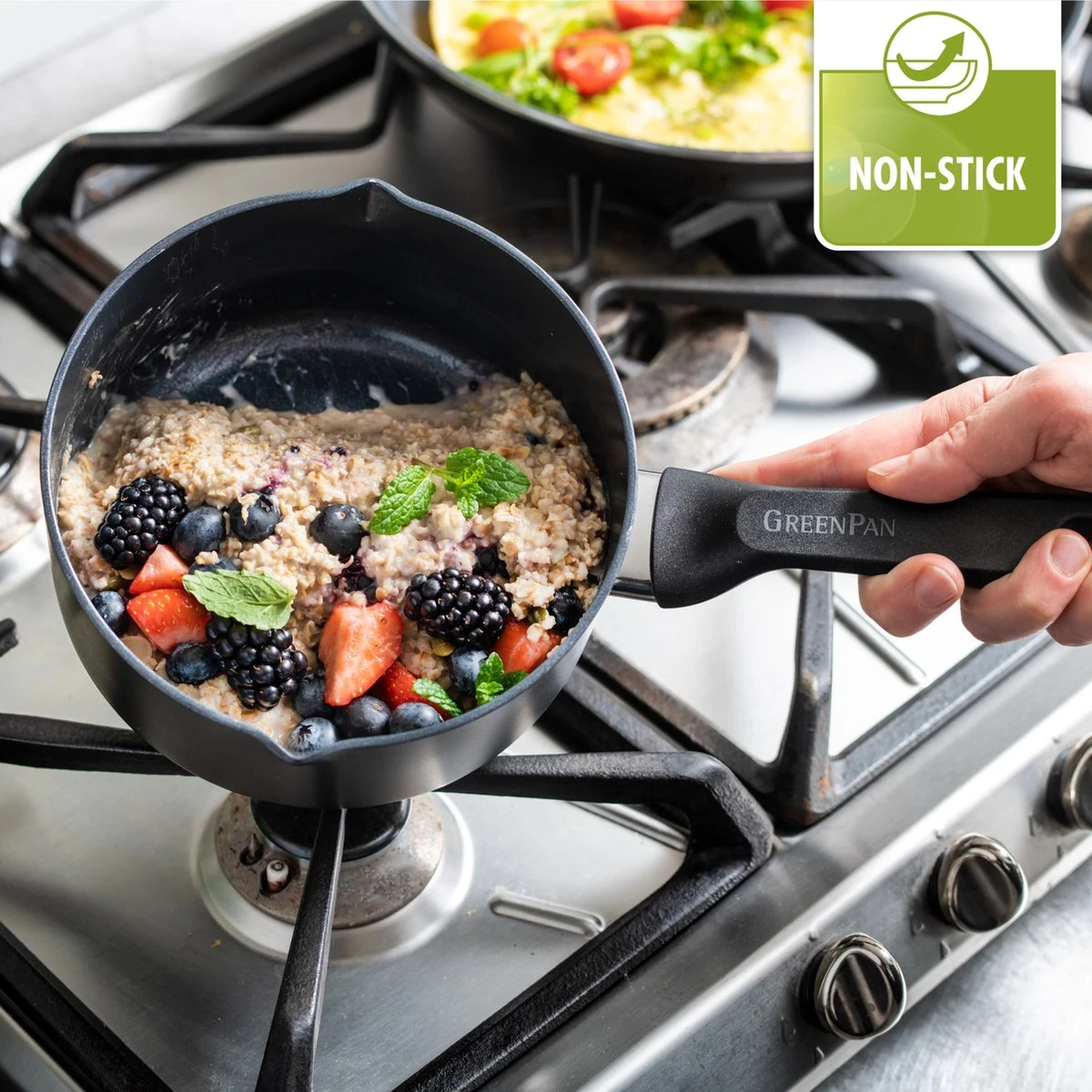 GreenPan Memphis Pannenset - 20-delig - Zwart - Inductie - PFAS-vrij 9 GreenPan Memphis Pannenset - 20-delig - Zwart - Inductie - PFAS-vrij - Afbeelding 7