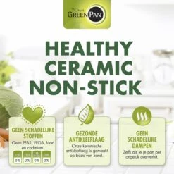 GreenPan Barcelona Infinity Pro Wokpan 28cm - Zwart - Inductie - PFAS-vrij 32 GreenPan Barcelona Infinity Pro Wokpan 28cm - Zwart - Inductie - PFAS-vrij -Kookgerei Korting Winkel 1200x1200 643