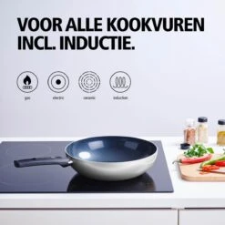 BRABANTIA INDU+ Wokpan - Keramische Antiaanbaklaag - Ø 28 Cm - Inductie - Pfas Vrij 13 BRABANTIA INDU+ Wokpan - Keramische Antiaanbaklaag - Ø 28 Cm - Inductie - Pfas Vrij -Kookgerei Korting Winkel 1200x1200 667