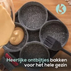 Culistar Pannenkoekenpan Inductie - Pancake Pan - Omeletpan - Omeletmaker - Eierpan - Inclusief Receptenboekje 20 Culistar Pannenkoekenpan Inductie - Pancake Pan - Omeletpan - Omeletmaker - Eierpan - Inclusief Receptenboekje -Kookgerei Korting Winkel 1200x1200 706