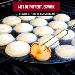 Rednas Poffertjespan Pakket - Incl. Luxe Giftbox - Incl.Bakkwast/Vork/Doseerfles - RVS/Gietijzer 15 Rednas Poffertjespan Pakket - Incl. Luxe Giftbox - Incl.Bakkwast/Vork/Doseerfles - RVS/Gietijzer -Kookgerei Korting Winkel 1200x1200 763