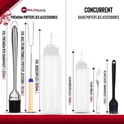 Rednas Poffertjespan Pakket - Incl. Luxe Giftbox - Incl.Bakkwast/Vork/Doseerfles - RVS/Gietijzer 18 Rednas Poffertjespan Pakket - Incl. Luxe Giftbox - Incl.Bakkwast/Vork/Doseerfles - RVS/Gietijzer -Kookgerei Korting Winkel 1200x1200 766